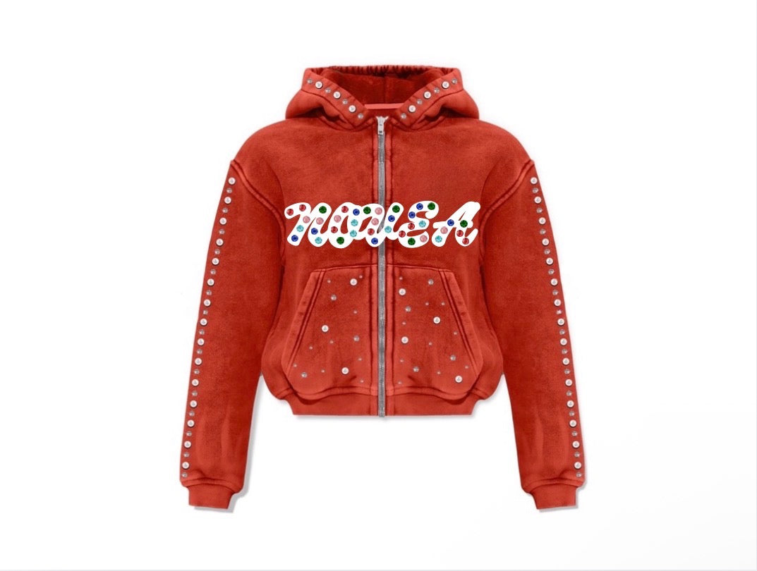 RED NOVEA FW26 ZIP-UP